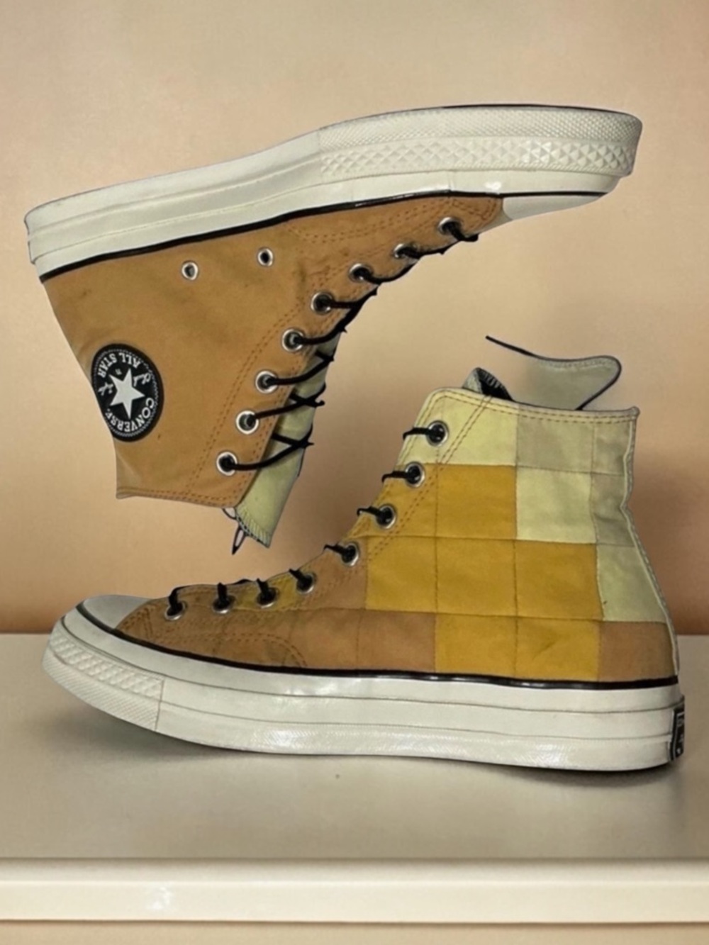Converse Multicolor Patchwork High-Tops